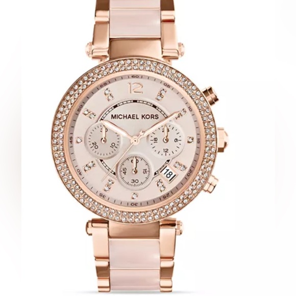 Michael Kors Accessories - Michael Kors Rose Gold Tone Watch